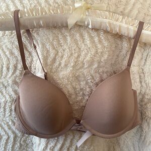 Lined, underwire bra ~ PINK, 34C